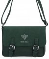 Női Táská levéltáska BEE BAG palackzöld 1002S2024