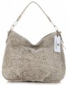 Bőr táska shopper bag Vittoria Gotti földszínű V80013