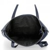 Bőr táska shopper bag Roberto Ricci tengerkék 18128