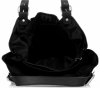 Bőr táska shopper bag Vittoria Gotti fekete V80050