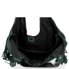 Bőr táska shopper bag Vittoria Gotti palackzöld B10