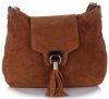 Bőr táska levéltáska Genuine Leather tengerkék 4022