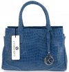 Bőr táska kuffer Vittoria Gotti jeans V1597P