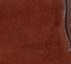 Bőr táska shopper bag Vittoria Gotti barna V3368