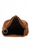 Bőr táska shopper bag Genuine Leather vörös 1330