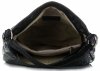 Bőr táska shopper bag Vittoria Gotti fekete V80013
