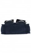 Bőr táska shopper bag Vittoria Gotti tengerkék V27A