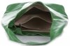 Bőr táska shopper bag Vittoria Gotti zöld V3L