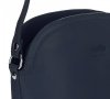 Bőr táska levéltáska Genuine Leather tengerkék E4098