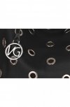 Bőr táska shopper bag Vittoria Gotti fekete V3077