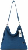 Bőr táska levéltáska Vittoria Gotti jeans V5576