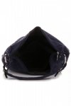 Bőr táska univerzális Genuine Leather tengerkék 8309
