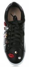 női edzőcipő Ideal Shoes fekete A-9270