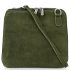 Bőr táska univerzális Vittoria Gotti zöld V6A