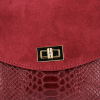 Bőr táska univerzális Vittoria Gotti világoszöld V71013
