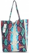 Női Táská shopper bag Vittoria Gotti türkizkék V0003