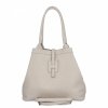 Bőr táska shopper bag Vittoria Gotti bézs 208S