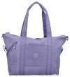 Torebka Damska Shopper Bag firmy Hernan 073 Jasno Fioletowa