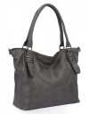 Torebka Damska Shopper Bag XL firmy Hernan HB0397 Szara