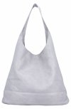 Torebka Damska Shopper Bag XL z Kosmetyczką firmy Herisson H8801 Jasno Szara