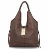 Torebka Shopper Bag XL z Kosmetyczką firmy Herisson 19C323 Czekoladowa
