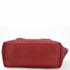 Stylowa Torebka Damska Shopper Bag firmy Herisson 17B374 Ciemno Czerwona