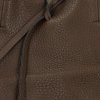 Torebka Damska Shopper Bag z Kosmetyczką firmy Herisson 15R355 Ciemno Ziemista