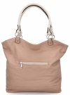 Torebka Uniwersalna Shopper Bag Hernan HB0150 Pudrowy Róż/Beżowa