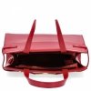 Elegancka Torebka Damska Kuferek firmy Herisson 19R509 Ciemno Czerwona