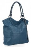 Torebka Uniwersalna Shopper Bag Hernan HB0150 Granatowa/Czarna