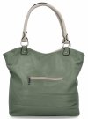 Torebka Uniwersalna Shopper Bag Hernan HB0150 Jasno Zielona/Beżowa