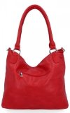 Uniwersalna Torebka Damska Shopper Bag firmy Herisson 1302B366 Czerwona