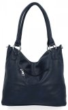 Uniwersalna Torebka Damska Shopper Bag firmy Herisson 1302B366 Granatowa