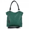 Uniwersalne Torebki Damskie XL firmy Hernan Shopper Bag Butelkowa Zieleń