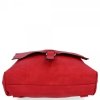 Stylowy Plecak Damski Vintage XL firmy Hernan HB0349 Czerwony