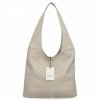 Uniwersalne Torebki Damskie Shopper Bag firmy Hernan HB0141 Beżowa