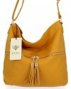 BEE BAG Uniwersalne Torebki Damskie Valeria Musztarda
