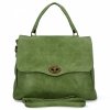 Torebka Damska w Stylu Vintage firmy Hernan HB0129 Jasno Zielona