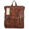 Plecak Damski w Stylu Vintage firmy Herisson 17B336 Brązowy