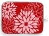 Modne Etui na Tablet 12 wzór w kwiaty Czerwone