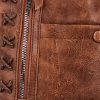 Stylowy Plecaczek Damski firmy Herisson 15-2B315 Brązowy