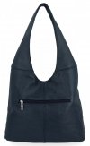 Uniwersalne Torebki Damskie Shopper Bag firmy Hernan HB0141 Granatowa