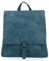 Stylowy Plecak Damski Vintage XL firmy Hernan HB0349 Morski