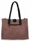 Torebka Damska Shopper Bag firmy Hernan HB0192-1 Brudny Róż