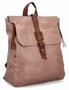 Plecak Damski Vintage XL firmy Herisson 1652H2023-11 Brudny Róż