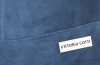 Torebka Skórzana Vittoria Gotti Made in Italy Niebieska - Jeans