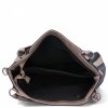 Torebka Damska Shopper Bag XL firmy Hernan HB0337 Czarna/Ziemista