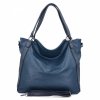 Torebka Damska Shopper Bag XL firmy Hernan HB0337 Morska