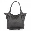 Torebka Damska Shopper Bag XL firmy Hernan HB0397 Szara