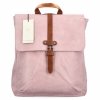 Duży Plecak Damski w stylu Vintage firmy Herisson 1502A512 Pudrowy Róż